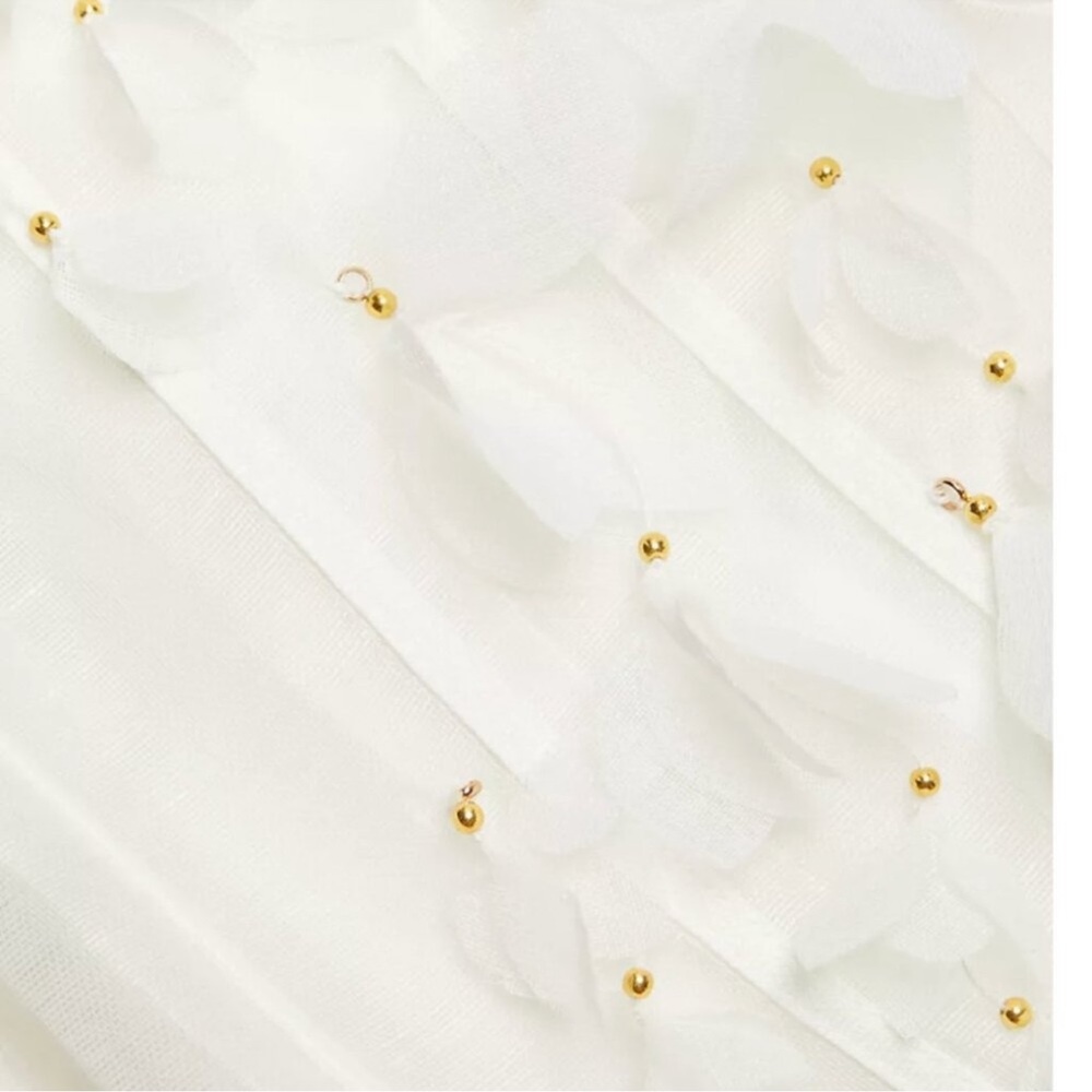 Zimmermann White Floral Appliqué Dress - Picture 5 of 6